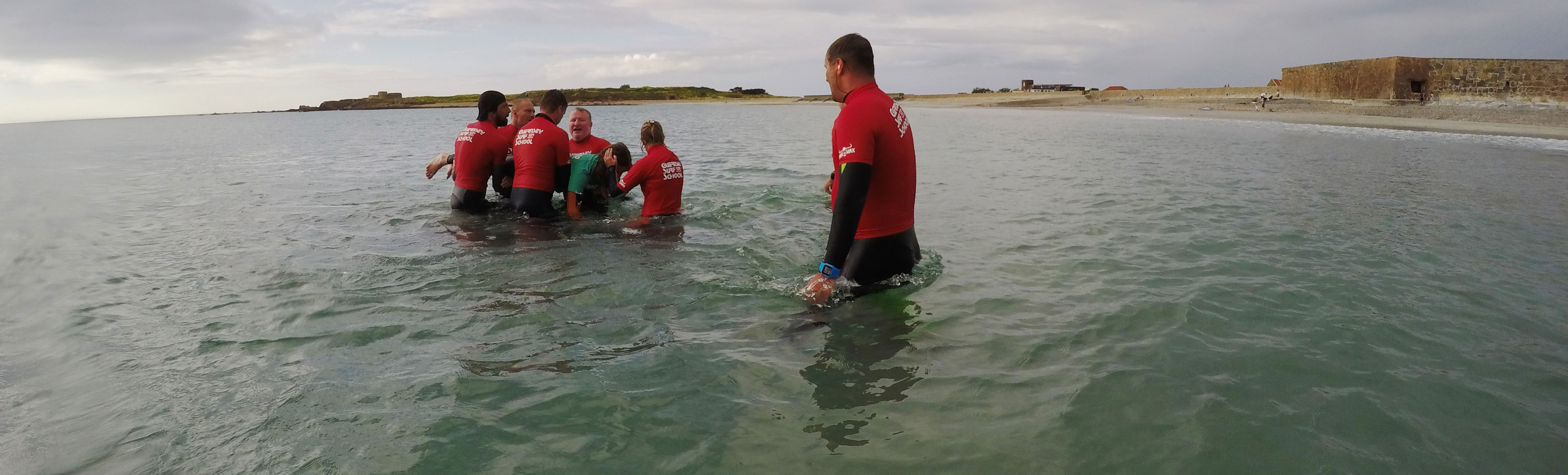Life Saving Training Course with the Guernsey Surf School